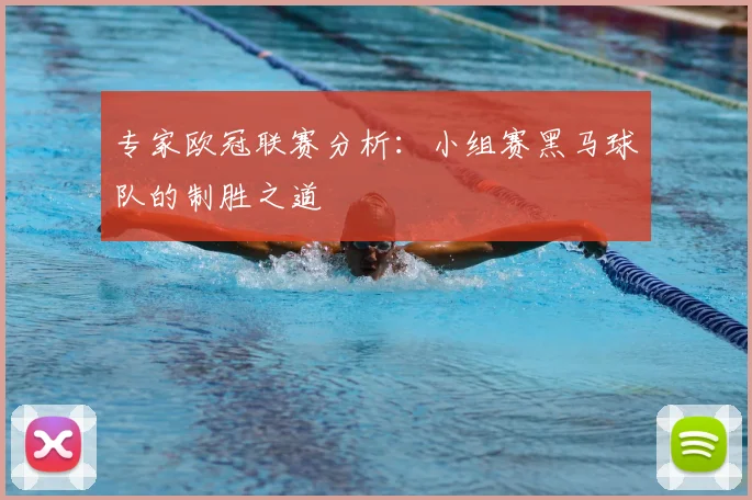 专家欧冠联赛分析：小组赛黑马球队的制胜之道